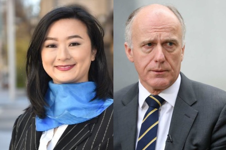 Wesa Chau and Eric Abetz