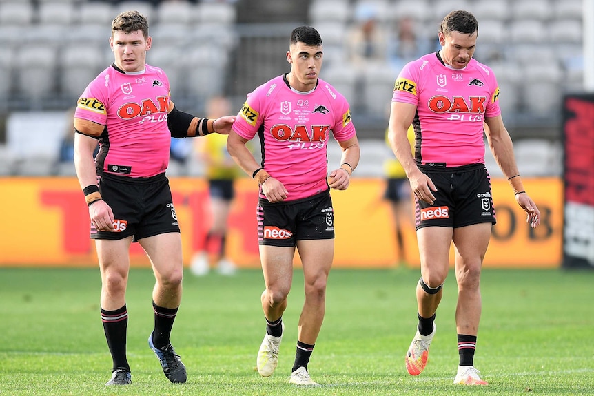 Charlie Staines playing for Penrith