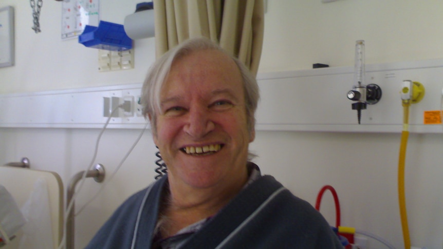 Aged care patient John Burns