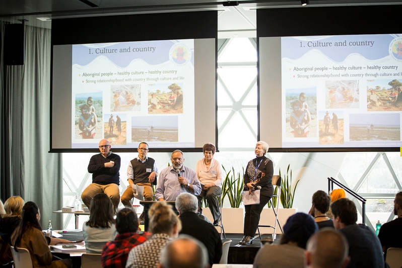 Speakers at a citizens' jury in South Australia.