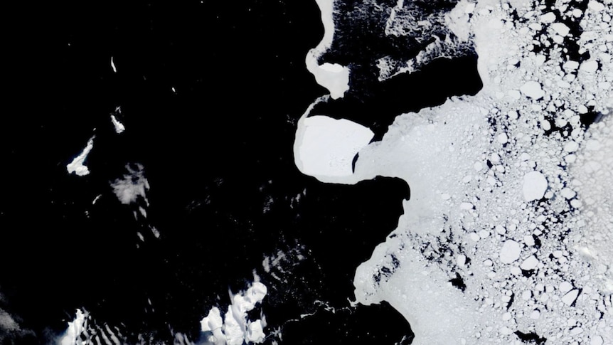 Iceberg A23a il 12 novembre 2023