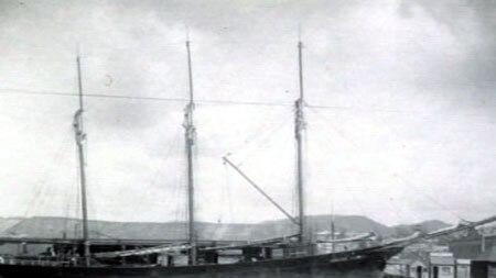 The Booya, sunk by Cyclone Tracy