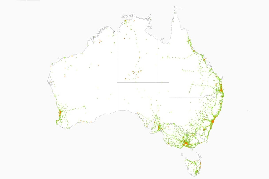 Optus has more than 8,000 mobile phone towers.