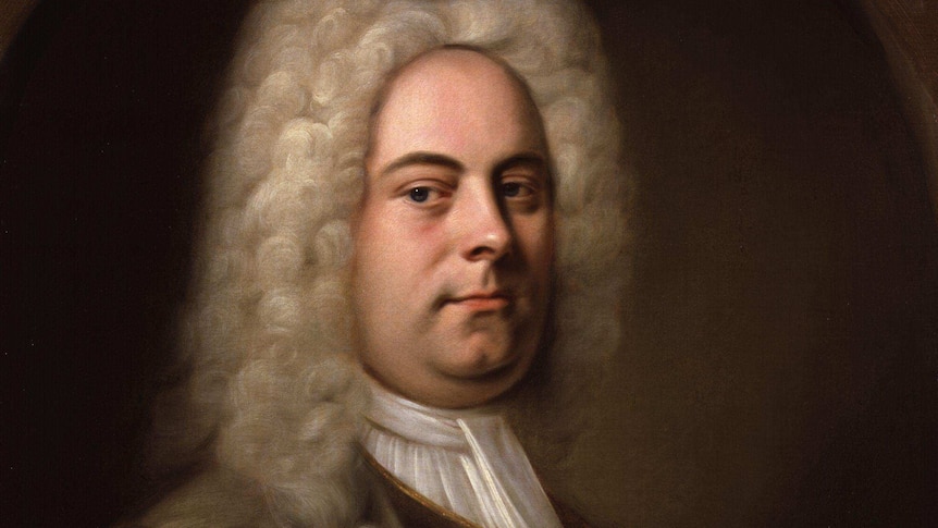 Painting of Georg Frideric Handel.