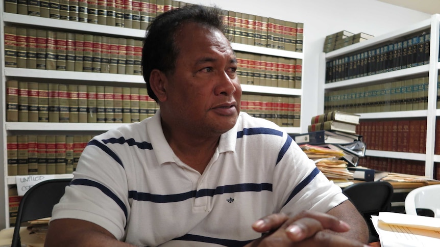 Chuuk attorney general Sabino Asor