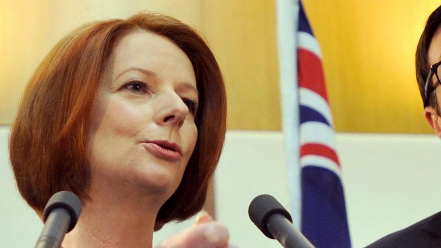 Julia Gillard (Alan Porritt: AAP)