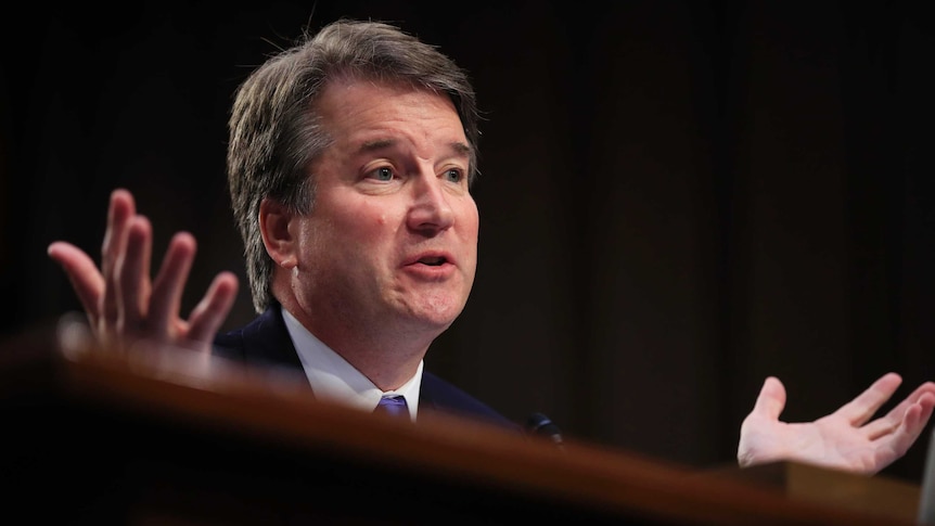 Supreme Court nominee Brett Kavanaugh testifies before the Senate