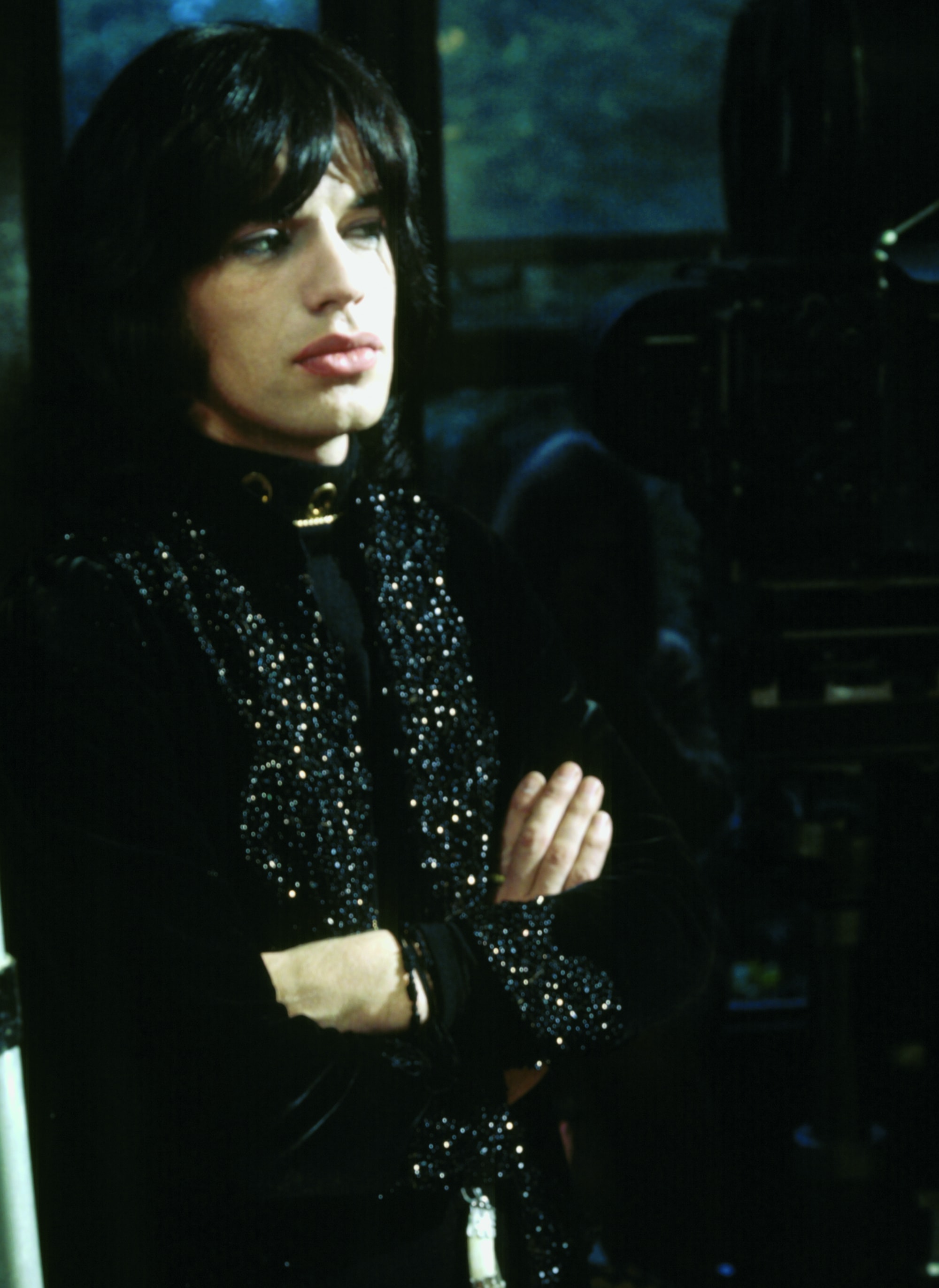 Mick Jagger as Turner in Performance.
