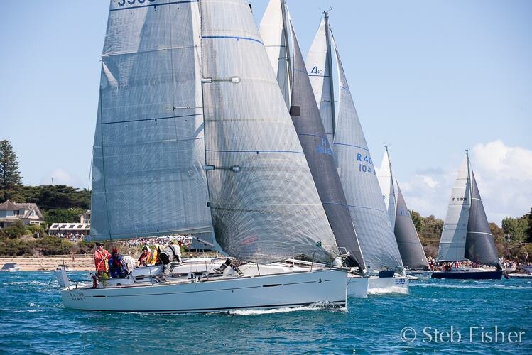 The race starts at Portsea