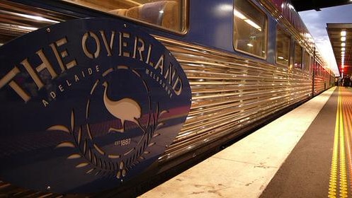 Overland at platform