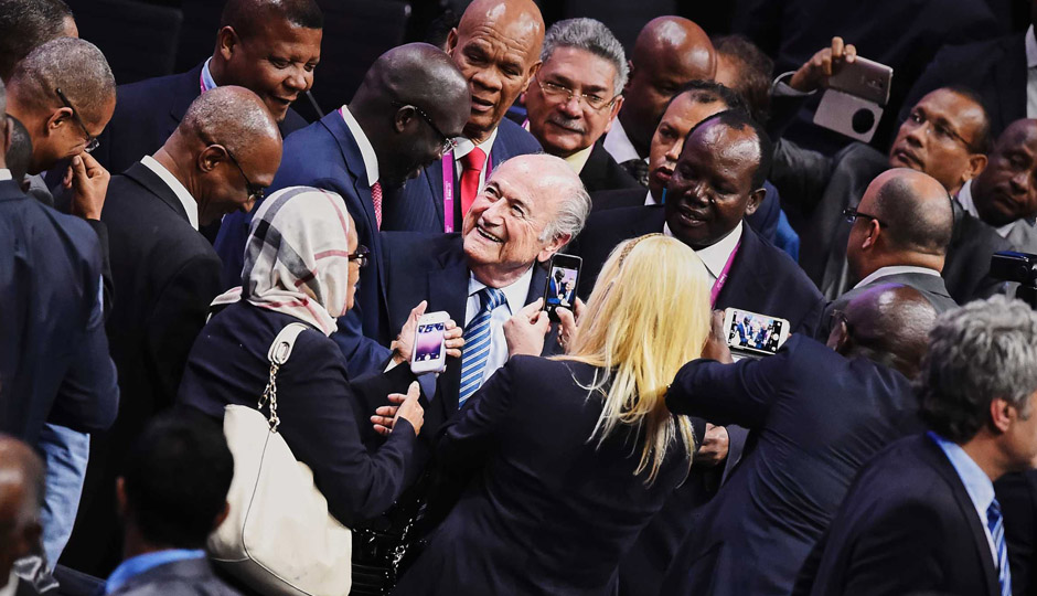 Sepp Blatter retains FIFA presidency