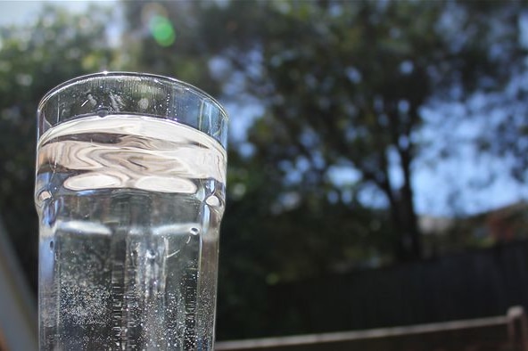 glass of water