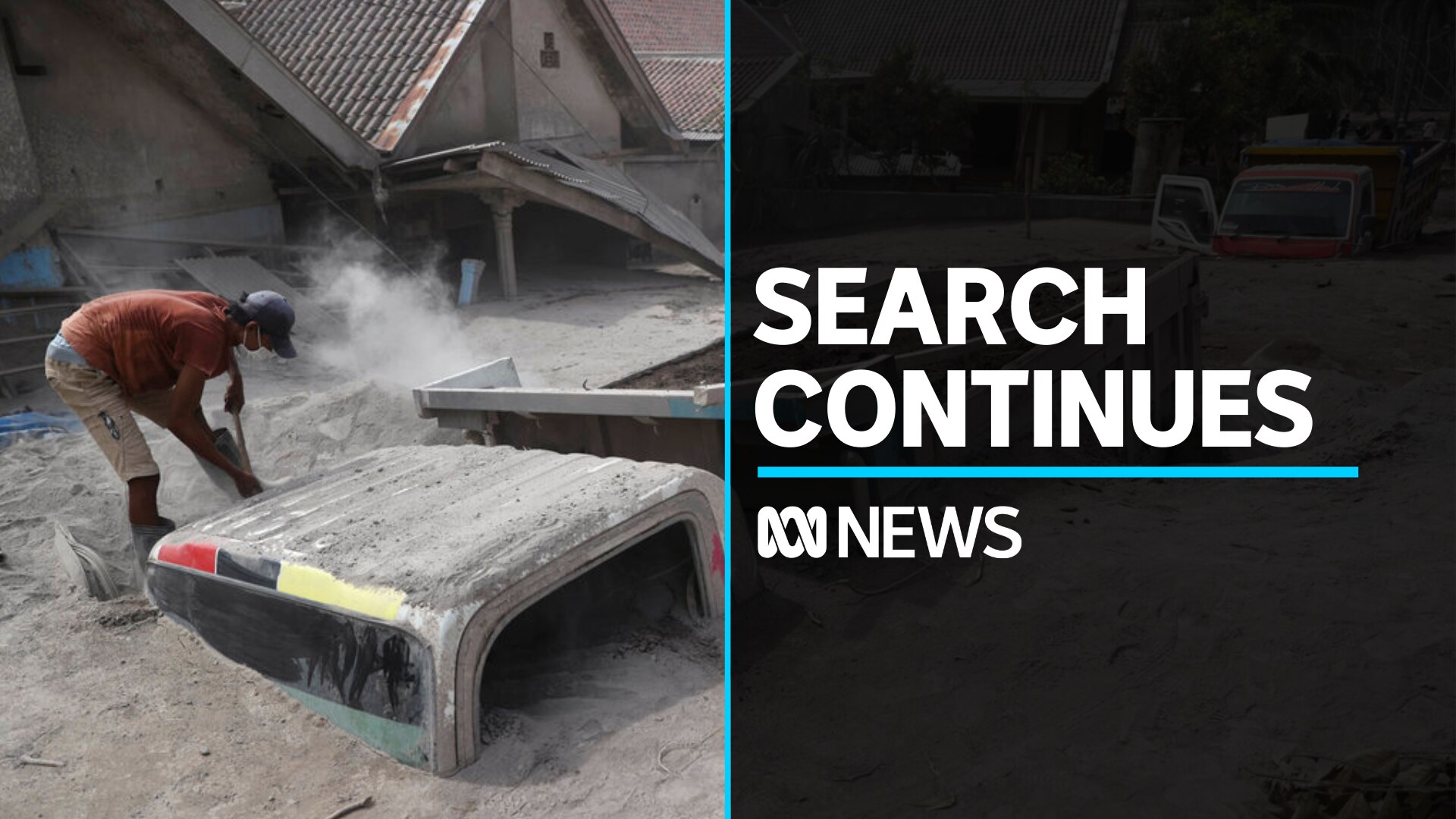 Rescuers search through volcano debris for survivors - ABC News