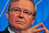 Kevin Rudd speaks during the Australia-China 2.0 trade event held at Sofitel Hotel in Brisbane, on Friday, June 24, 2011.