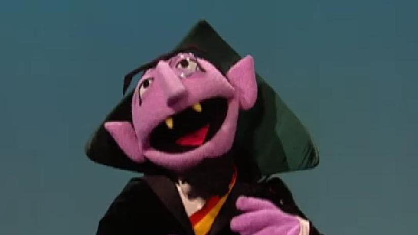 Sesame Street's beloved Count von Count