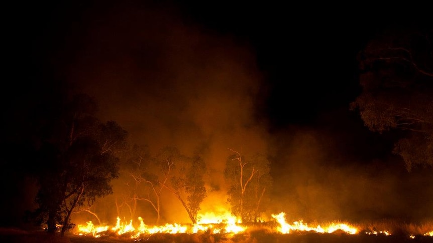 Smoke hazard warning to Red Centre travellers.