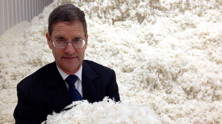 Victoria Wool Processors general manager David Ritchie.