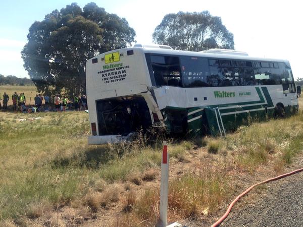 Students Escape Serious Injury After School Bus Collides With Truck In ...