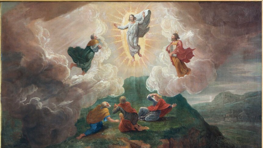 D. Nollet: The Transfiguration of Christ (1694) in St Jacob's Church, Bruges