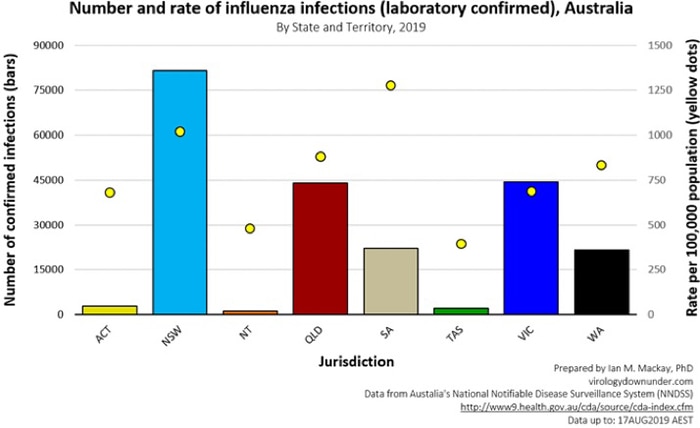 rustfri Udråbstegn Tom Audreath Deadly flu season has researchers racing to find out why this year has been  'exceptional' - ABC News