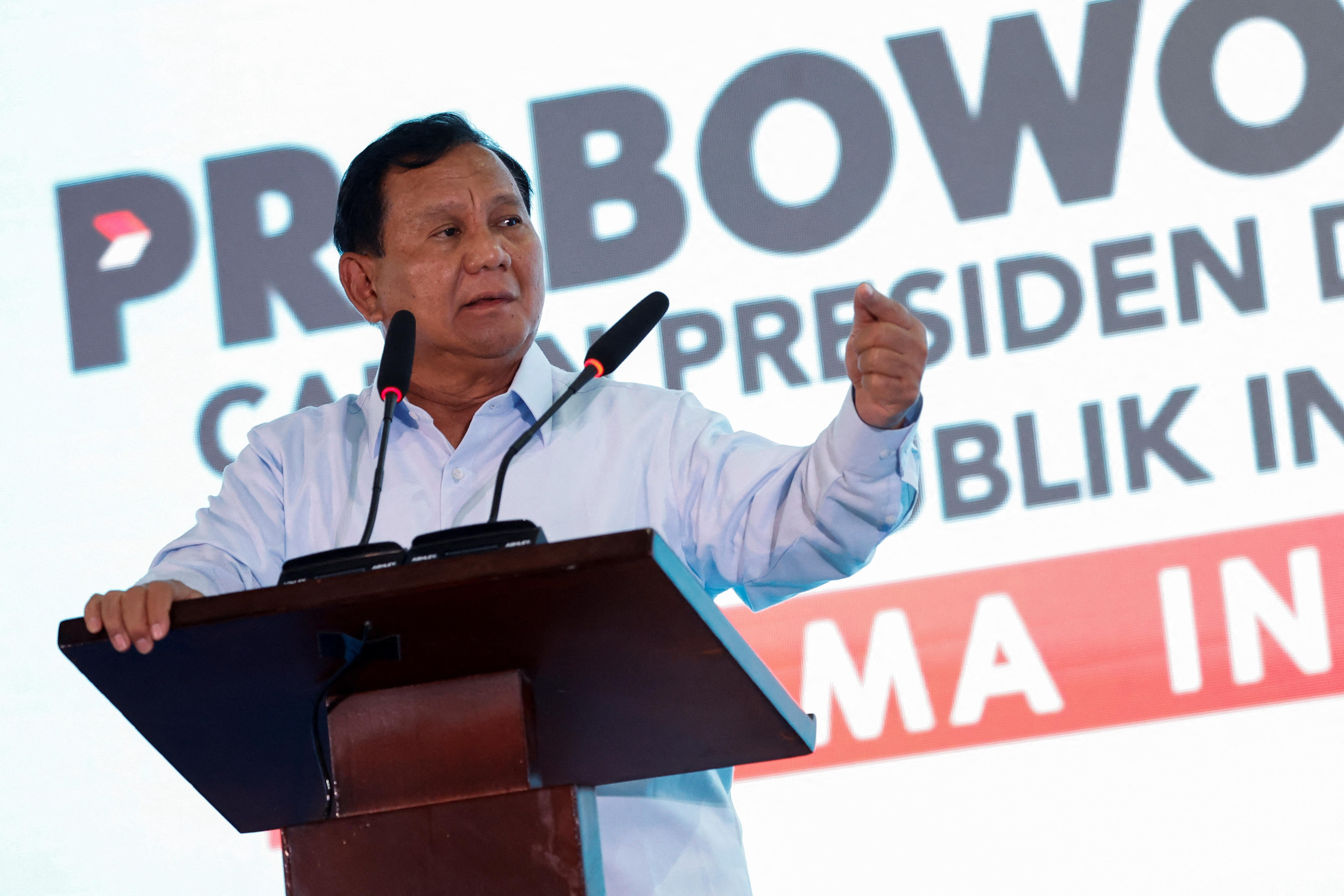 Prabowo Subianto Claims Victory In Indonesia's Election, As Counting ...