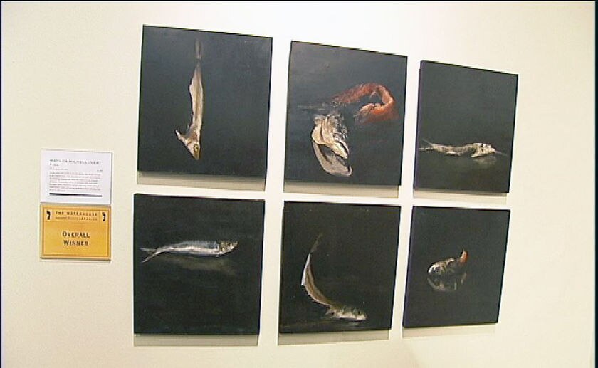 Fish painting wins national art prize - ABC News
