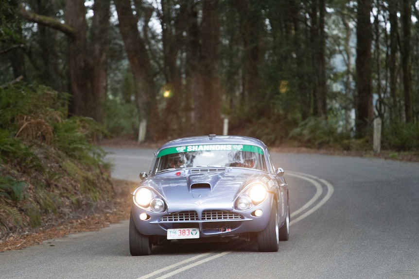 Targa Tasmania competitor Peter Ullrich