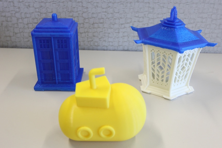 Printed 3D plastics