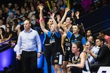 Paul Goriss on the sideline with the Canberra Capitals.