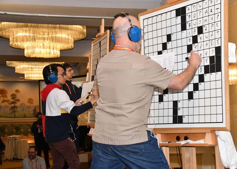 48 down: America's largest crossword puzzle tournament turns 48