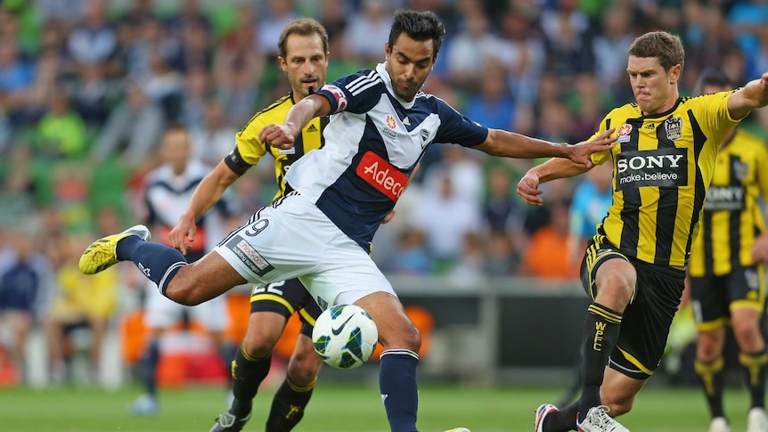 Free transfer ... the Melbourne Victory have released Marcos Flores.