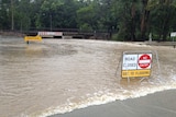 Floodwaters force road closure at Pomona