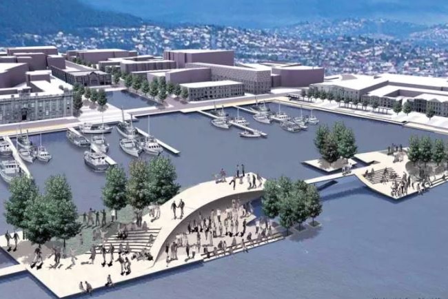 Danish design entrant for Hobart waterfront