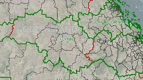 LNP proposed boundaries for Flynn