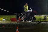 Multiple car crash on Drakeford Drive in Canberra