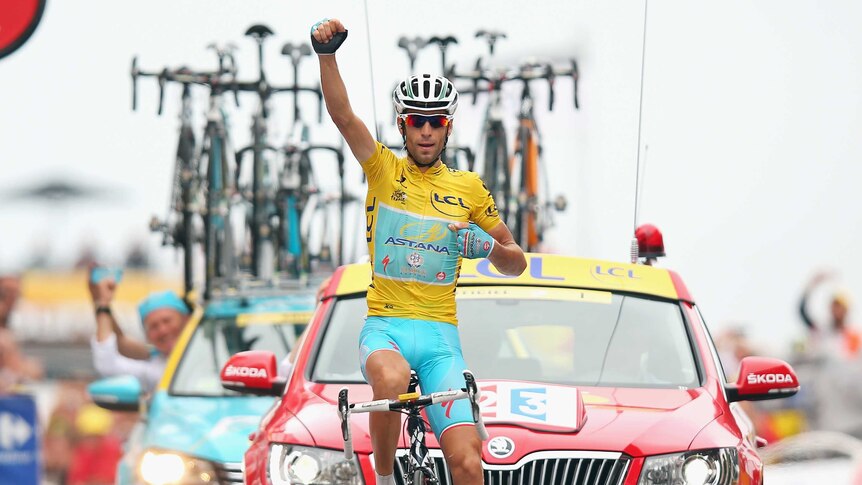Vincenzo Nibali wins stage 18 of the Tour de France