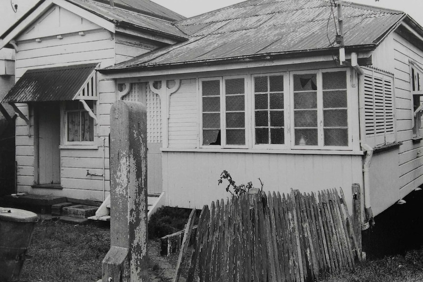 The house at Highgate Hill in Brisbane where Barbara McCulkin and her daughters lived.