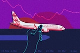 Graphic of Virgin Australia plane