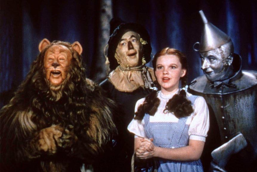 Judy Garland in the Wizard of Oz