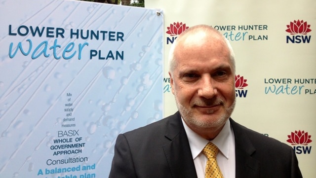 Kim Wood, outgoing Hunter Water managing director