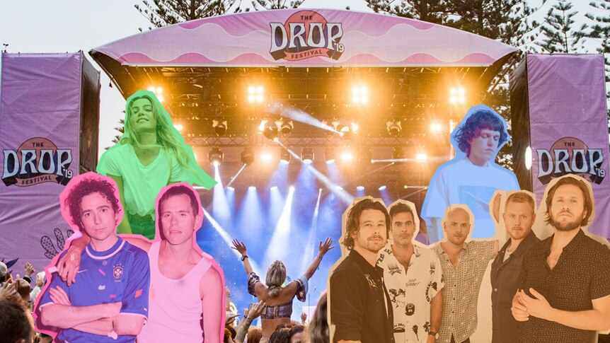 a collage of the Drop 2020 lineup