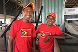 Mariano Da Costa Alves and Calisto Dos Santos from Timor-Leste