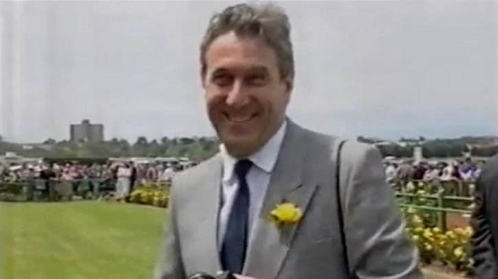 Harry M Miller at the races.