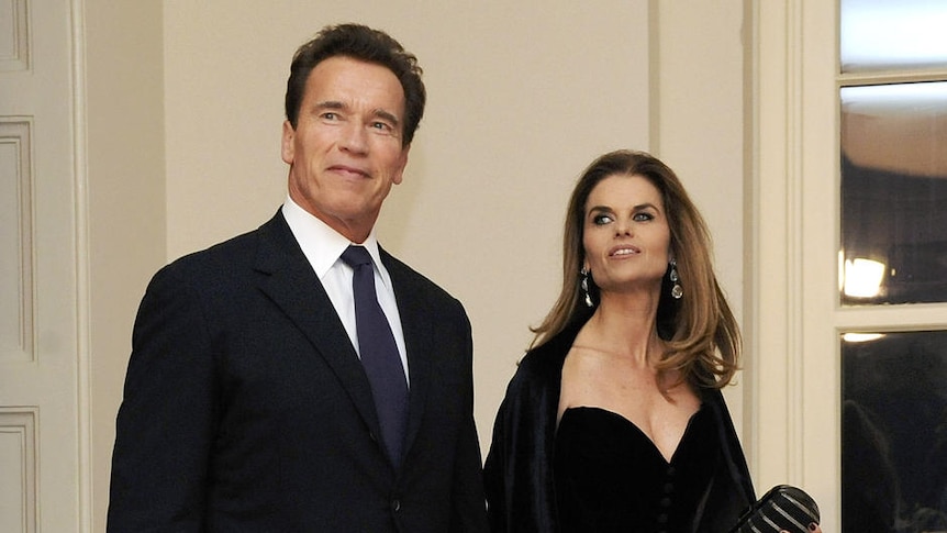 Arnold Schwarzenegger and Maria Shriver