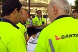 Around 400 workers walked off the job in Brisbane this morning for a one-hour stop-work meeting.