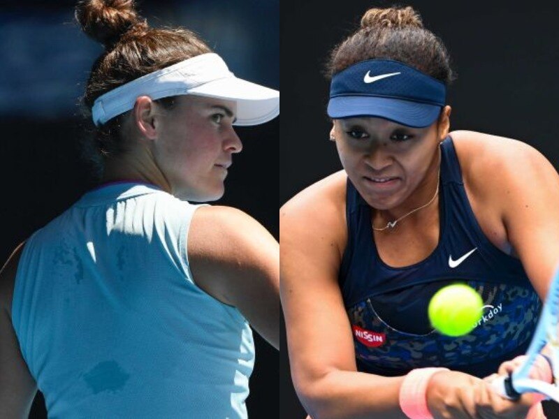 naomi osaka faces  talented jennifer brady   australian open final