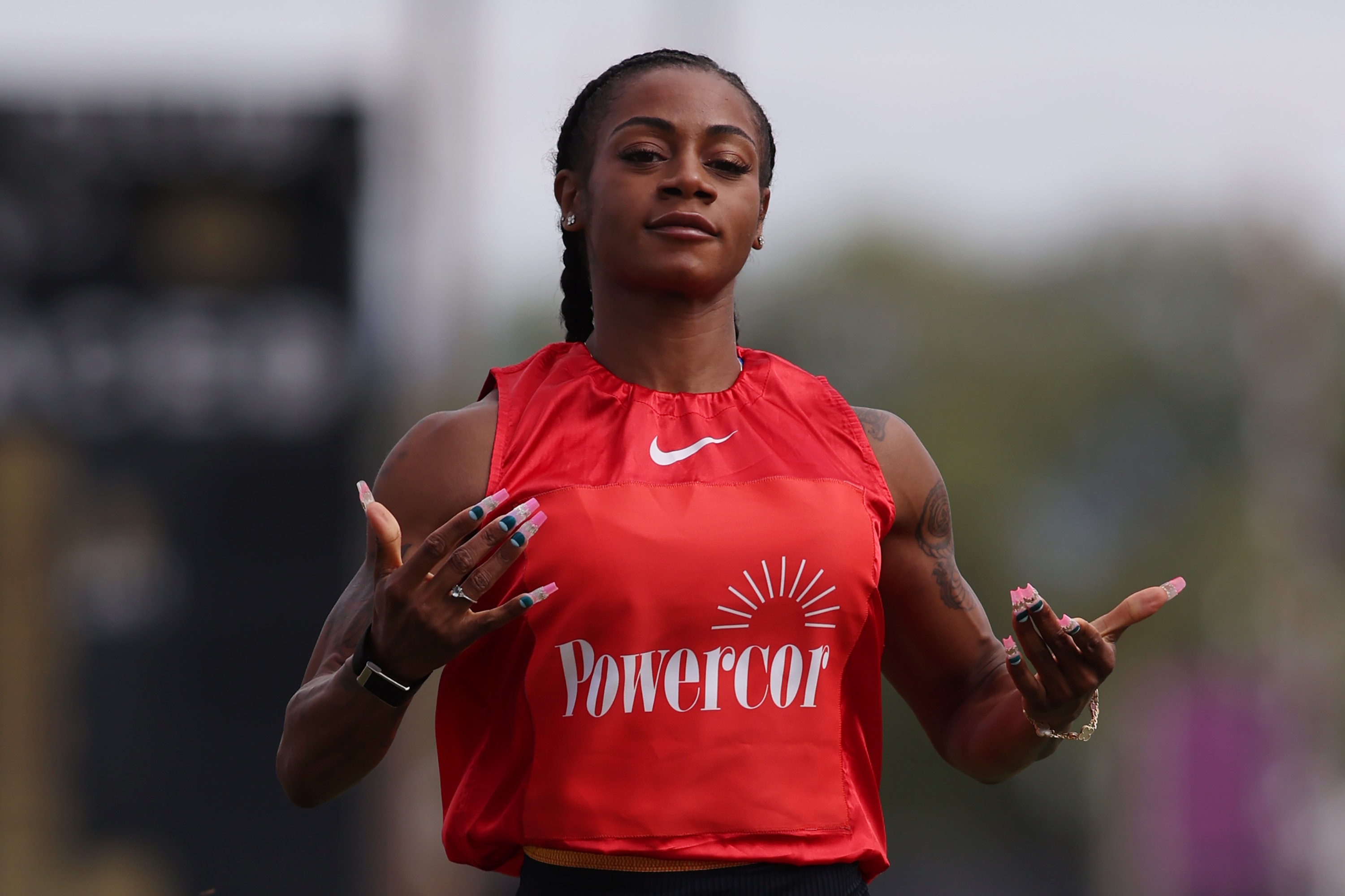 US star Sha'Carri Richardson overcomes semis scare to win Stawell Gift