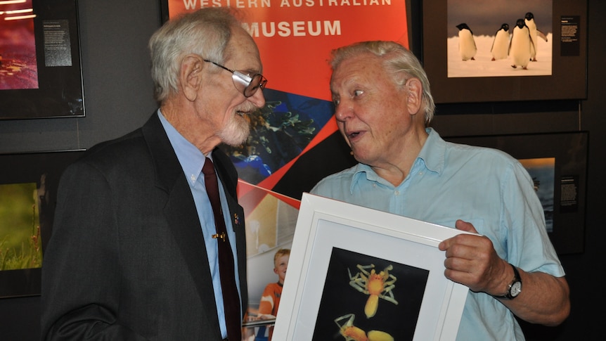 David Attenborough and Harry Butler