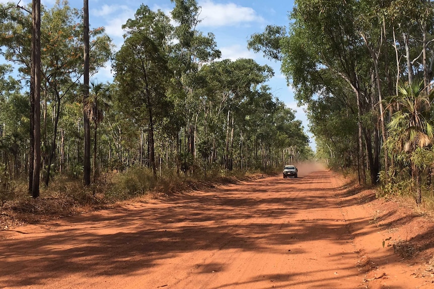 Road to an outstation near Maningrida.