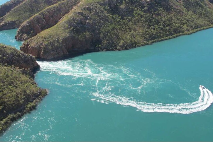 Horizontal Falls is a popular tourism spot on WA's Kimberley coast.